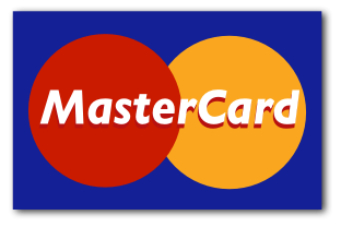 We accept Mastercards